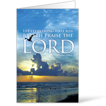 Breath Praise Lord 8.5 x 14 Bulletins