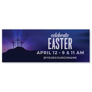 Aurora Lights Celebrate Easter ImpactBanners