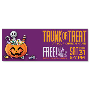 Purple Trunk or Treat ImpactBanners