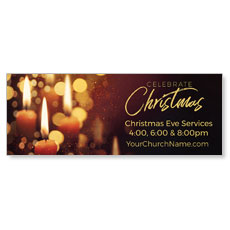 Celebrate Christmas Candles 