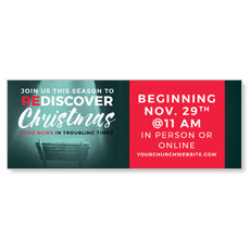 ReDiscover Christmas Advent Manger 