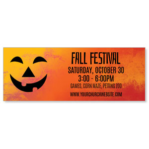 Orange Fall Festival ImpactBanners