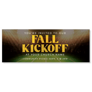 Fall Kickoff Lights ImpactBanners