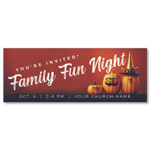 Family Fun Night ImpactBanners