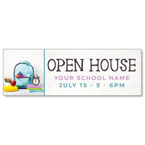 School Open House ImpactBanners