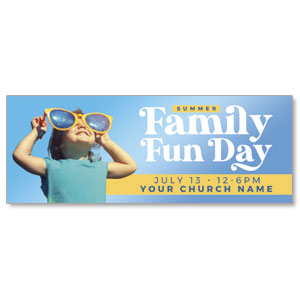 Summer Family Fun Day ImpactBanners