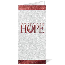 Christmas Brings Hope Sparkle 