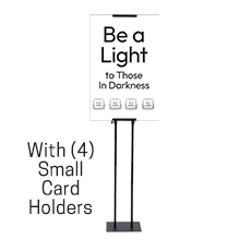 Black Text Be A Light Invitation Station 