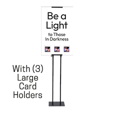 Black Text Be A Light Invitation Station 