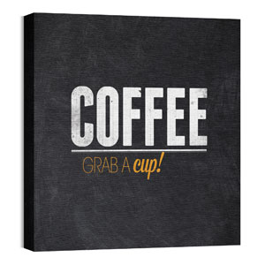 Slate Coffee 24 x 24 Canvas Prints