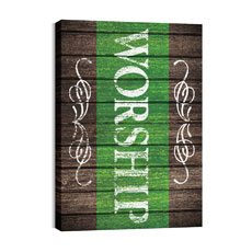 Rustic Charm Grn Worship 