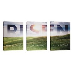 Risen Green Hill Triptych 