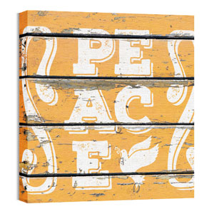 Mod Peace 1 24 x 24 Canvas Prints