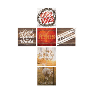 Mod Jesus Cross Set 24 x 24 Canvas Prints