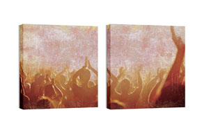 Mod Worship Group Pair 24 x 24 Canvas Prints