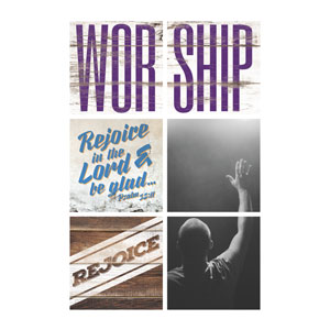 Mod Worship Rejoice Set 24 x 24 Canvas Prints