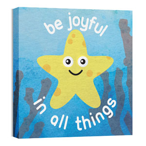 Ocean Buddies Starfish 24 x 24 Canvas Prints