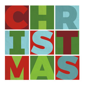 Christmas Squares Set 24 x 24 Canvas Prints