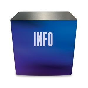 Aurora Lights Info Counter Sleeve Large Rectangle