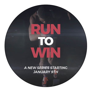 Run To Win Circle InviteCards 