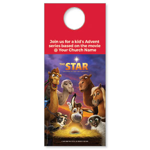 The Star Movie Advent Series for Kids DoorHangers