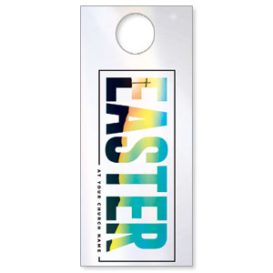 Bold Easter Calvary Hill DoorHangers