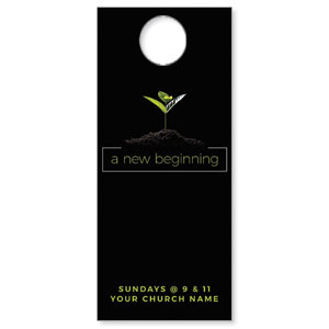 New Beginning Plant DoorHangers