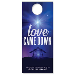 Aurora Lights Christmas DoorHangers