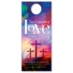 No Greater Love DoorHangers