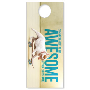 Awesome Summer Dog DoorHangers