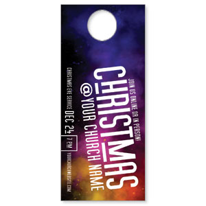 Dark Smoke Christmas DoorHangers