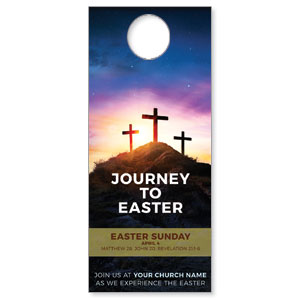 Journey To Easter DoorHangers