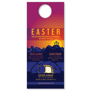 Easter Sunday Graphic DoorHangers