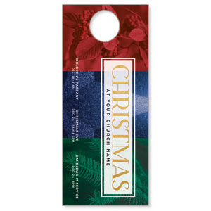 Christmas Events Trio DoorHangers