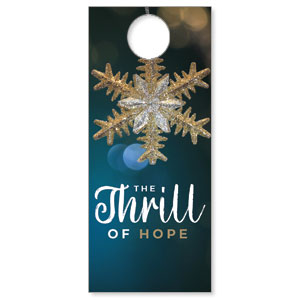 Thrill Of Hope DoorHangers