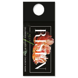 Risen Flower DoorHangers