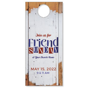 Friend Sunday Join Us DoorHangers