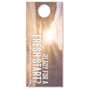 Fresh Start Road DoorHangers