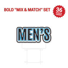 Bold Messages Men's 