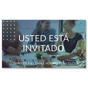 Becoming Christ Like Disciples Invite - Spanish 2" x 3.5" Flat Invite