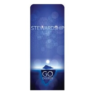 Deeper Iceberg Stewardship 2'7" x 6'7" Sleeve Banners