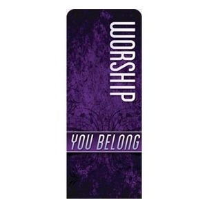 You Belong Worship 2'7" x 6'7" Sleeve Banners