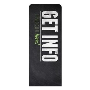 Slate Info 2'7" x 6'7" Sleeve Banners