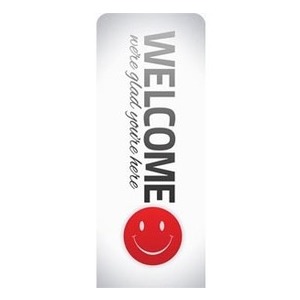 Pinstripe Welcome 2'7" x 6'7" Sleeve Banners