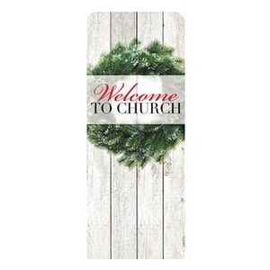 Wreath Set L 2'7" x 6'7" Sleeve Banners