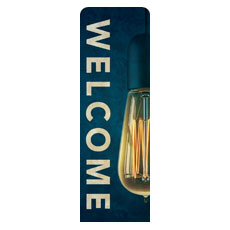 Retro Light Welcome 