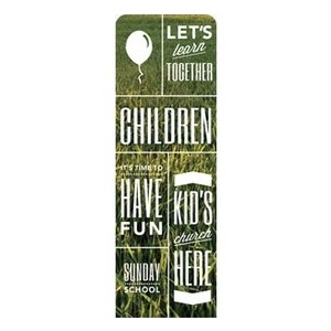 Phrases Children 2' x 6' Sleeve Banner