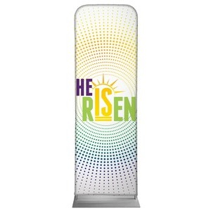 He Is Risen Dots 2' x 6' Sleeve Banner