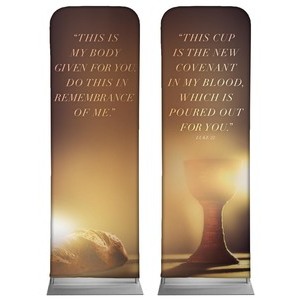 Luke 22 Pair 2' x 6' Sleeve Banner