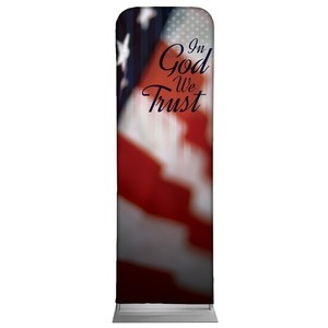 God We Trust 2' x 6' Sleeve Banner